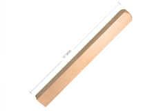 Half newel post
