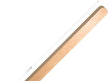 Half newel post