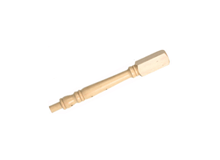 Half newel post