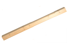 Half newel post