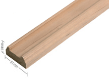 Baserail 32/35/41mm slot, 30x61mm. Price given is per metre.
