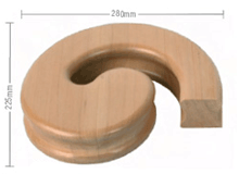 Left hand or Right hand volute