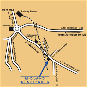 How to find Midland Stairparts