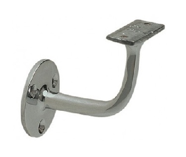 Brushed Nickel Wall Handrail Bracket