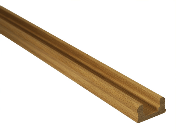 Solution Baserail 1.2m Long, Grooved, includes Infill Spacers