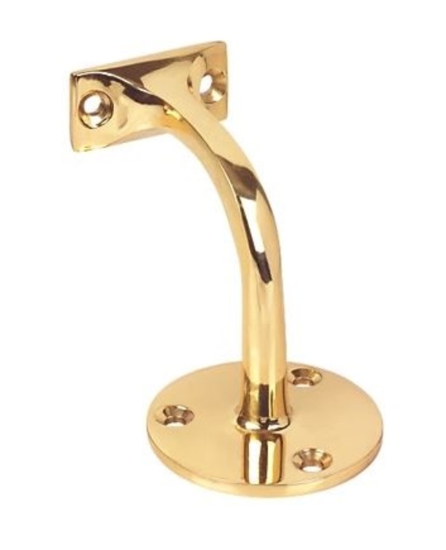 Brass Wall Handrail Bracket