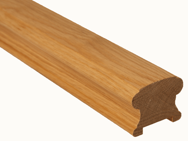 Profile Handrail No. 28 35mm Groove 1.5m Long, includes Infill Spacers