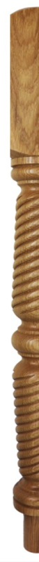 Half  Grecian Twist Post
