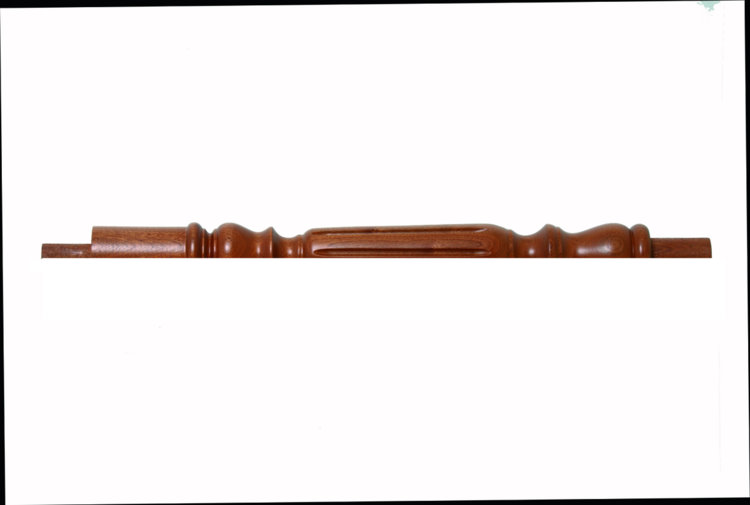Half Fluted Oxford Post For Continuous Rail 675mm Long