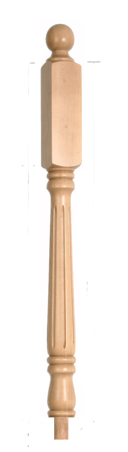 Fluted Georgian Post,  