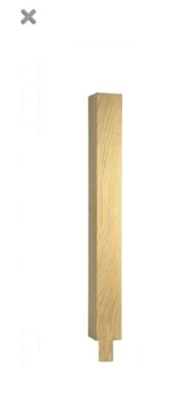 Square Newel Post + Peg