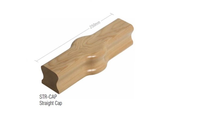 Traditional Handrail Straight Cap