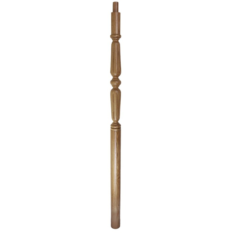 Fluted Grecian Volute Post