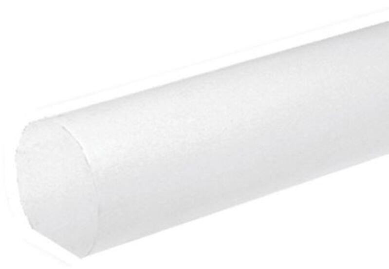 White Primed Mopstick Handrail 