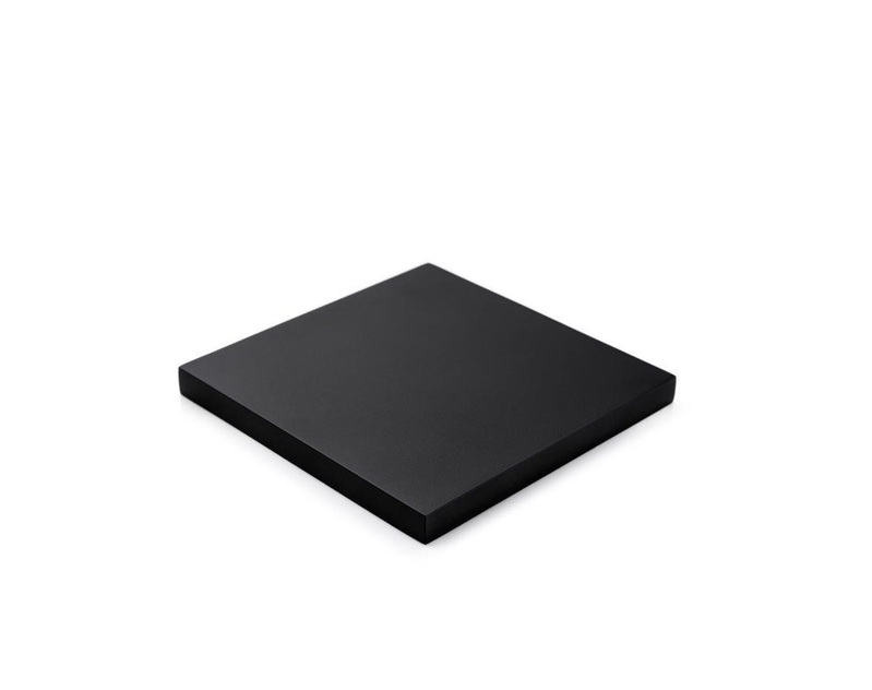 Whittington Iron Black Flat Newel Cap 