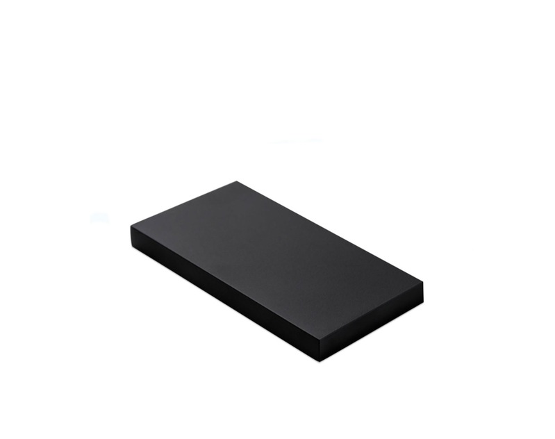 Whittington Iron Black Half Flat Newel Cap 