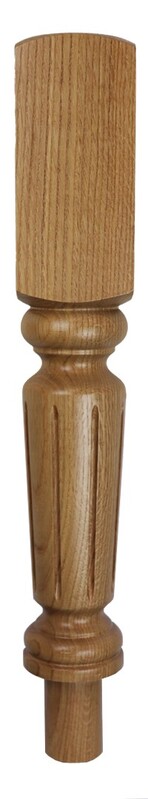 Fluted Grecian Pulpit Post